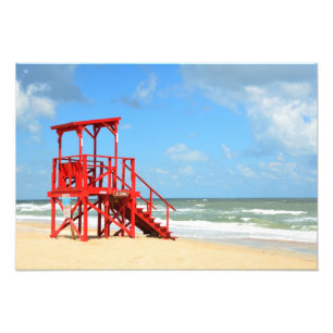 Foto suporte vazio do lifeguard