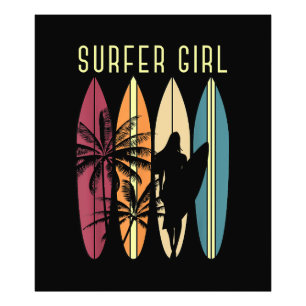 Foto Surfista Garota Surfboard Surfing Women Surf Oce