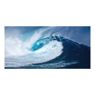 Foto Surpreendente onda de surfe