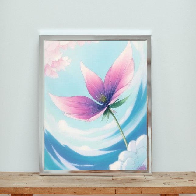 Foto Surreal Bloom: Flor Leva Voo (Criador carregado)