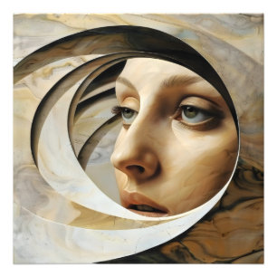 Foto Surrealismo de Mulher Abstrata