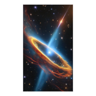 Foto Surto de Energia Dinâmica do Quasar