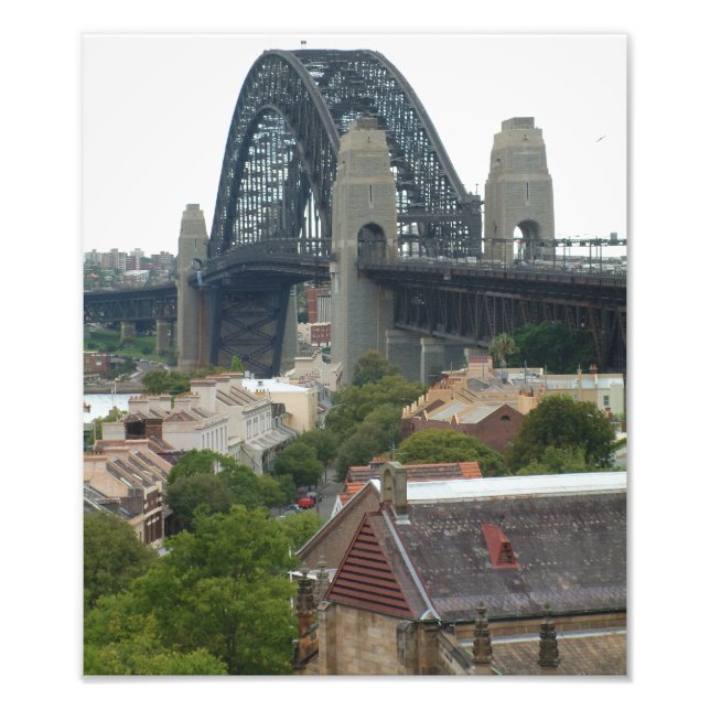 Foto Sydney, Austrália. Harbour Bridge. (Frente)