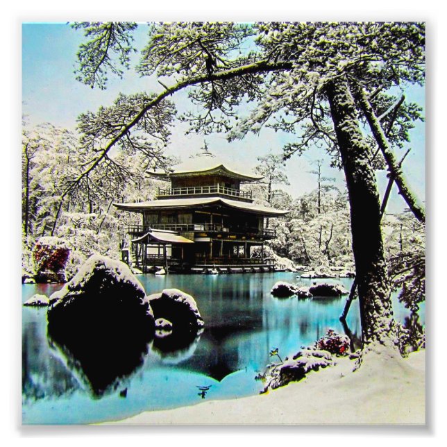 Foto TAKAGI Glass Magic Lanterna Slide KINKAKUJI GARDEN (Frente)