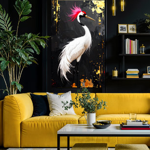 Foto Tapete Crane Art - Design Contemporâneo Inspirado