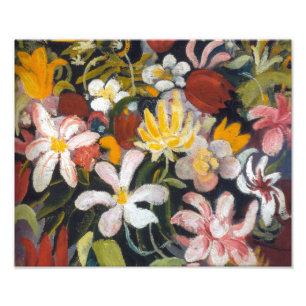 Foto Tapete de Flores Auguste Macke