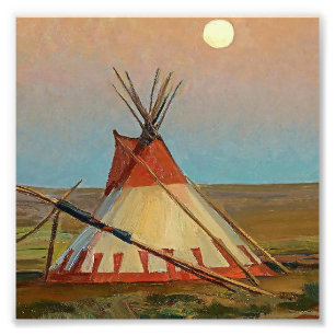 Foto “Tarde na Reserva Blackfeet” por Maynard