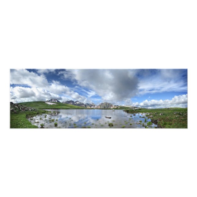 Foto Tarn acima de Elk Creek Canyon na Div Continental (Frente)