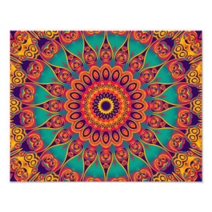 Foto Tatuagem Caleidoscópio Fractal