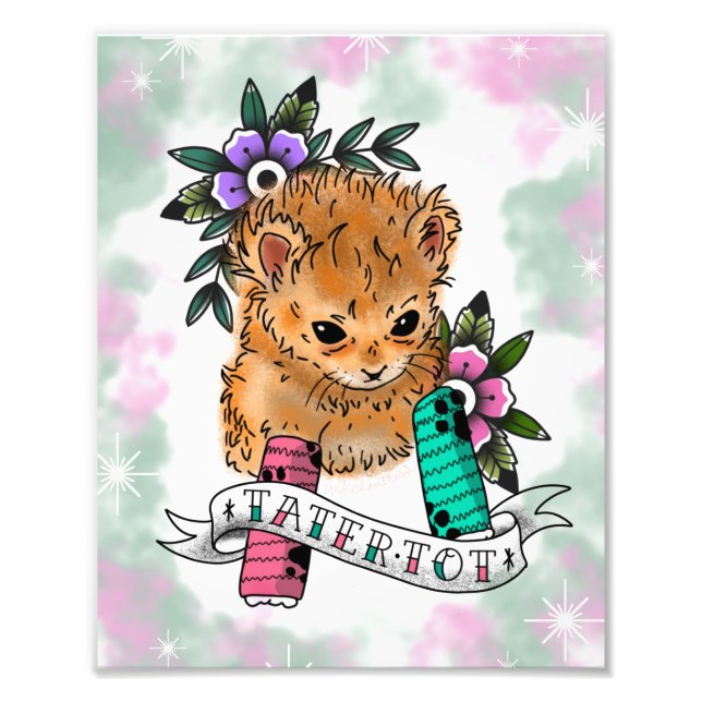 Foto Tatuagem flash Art impressão (Frente)