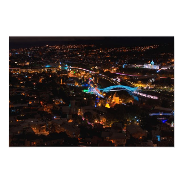 Foto Tbilisi à noite (Frente)