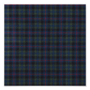 Foto tecido de padrão tartan Impressões Campbell