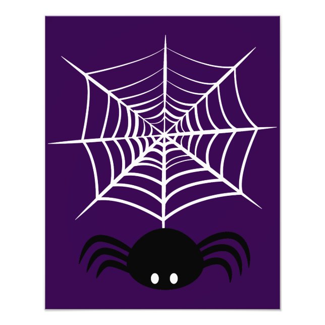 Foto Teia de Aranha de Halloween  (Frente)