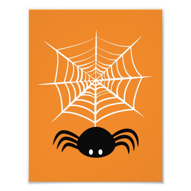 Foto Teia de Aranha de Halloween (Frente)