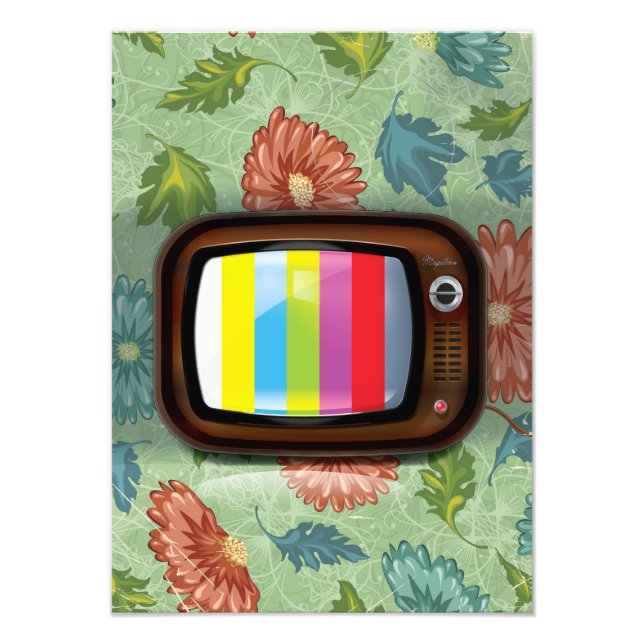 Foto Televisão CRT antiga vintage (Frente)