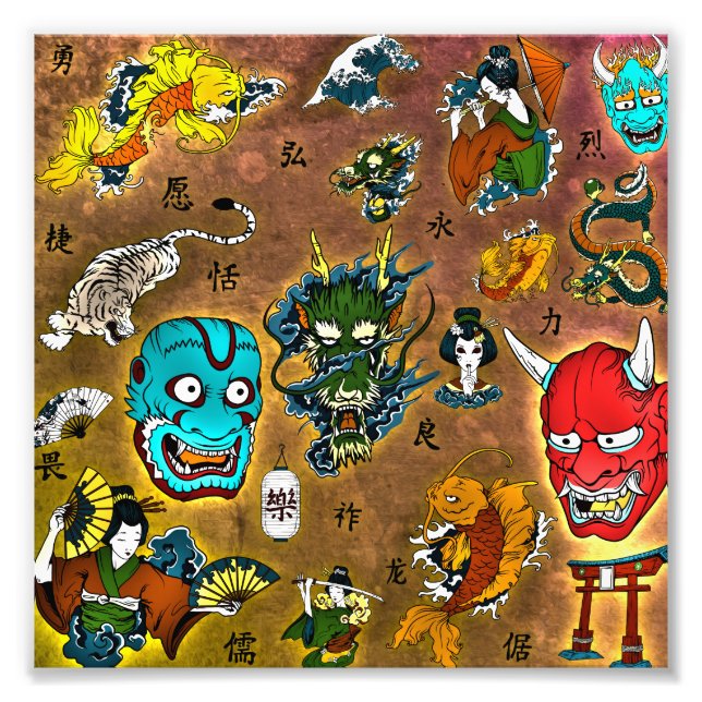 Foto Tema Japonês (Frente)