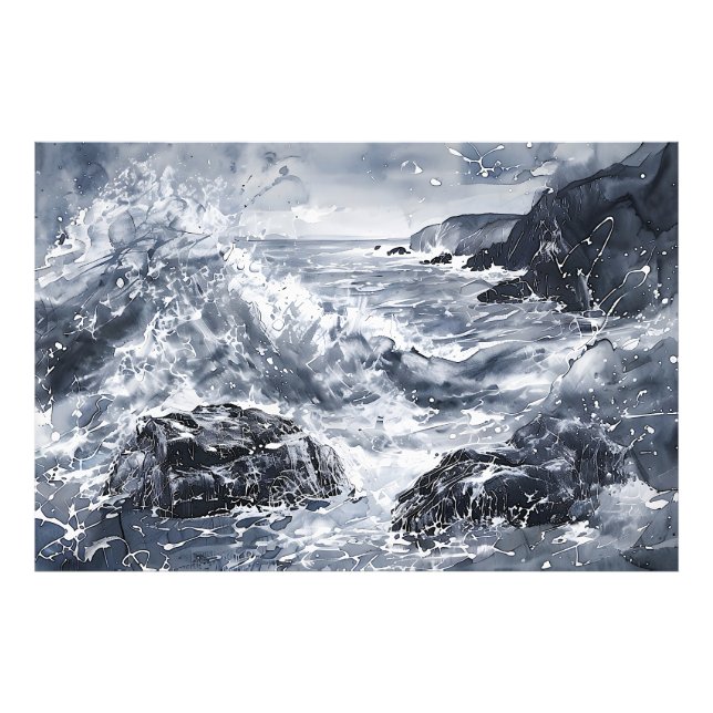 Foto Tempest na costa galesa (Frente)