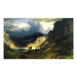 Foto Tempestade de Bierstadt nas Montanhas Rochosas