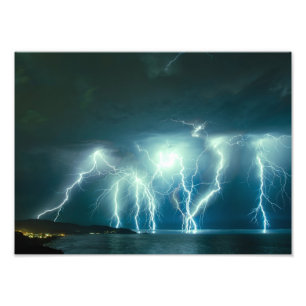 Foto Tempestade do relâmpago de Pacifica
