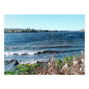 Foto Tempestade em outubro no rio Dnieper