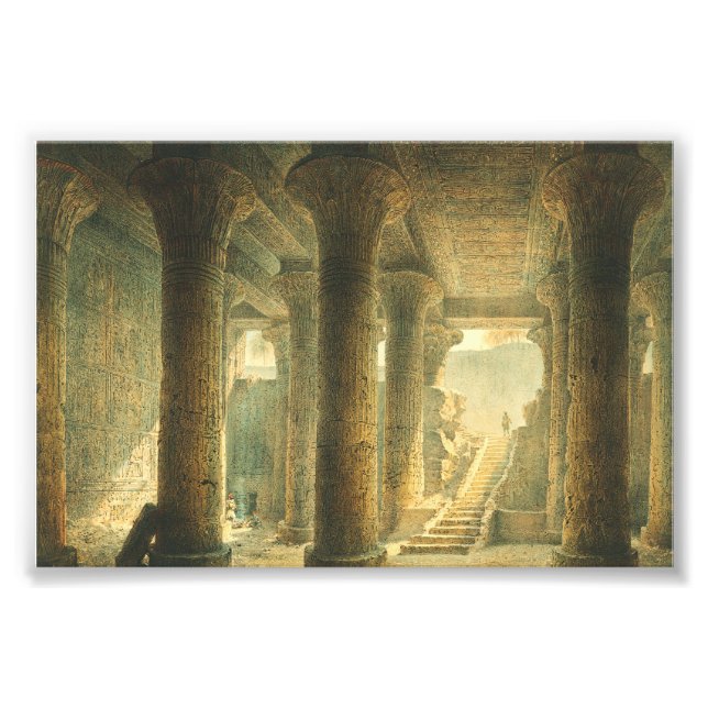 Foto Templo Egípcio Antigo de Esna  (Frente)