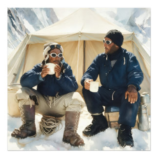 Foto Tenzing Norgay Edmund Hillary Conquistando o Evere