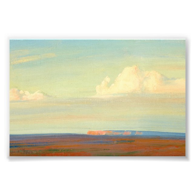 Foto Terra Navajo, Sudoeste de Chinle por Maynard Dixon (Frente)