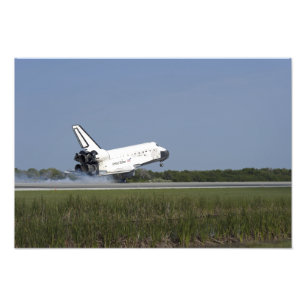 Foto Terras da descoberta do vaivém espacial na pista
