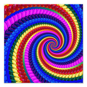 Foto Teste padrão do redemoinho da arte do Fractal do