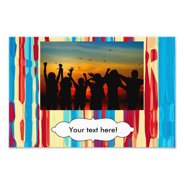 Foto Textura de aquarelas (Frente)