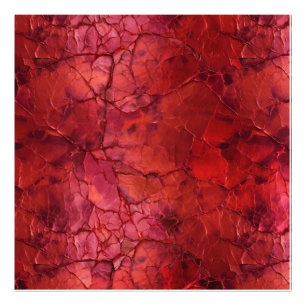Foto Texturizados, fissuras em vermelho profundo