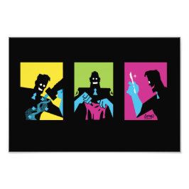 Foto TF2 BLU médico triptych art impressão