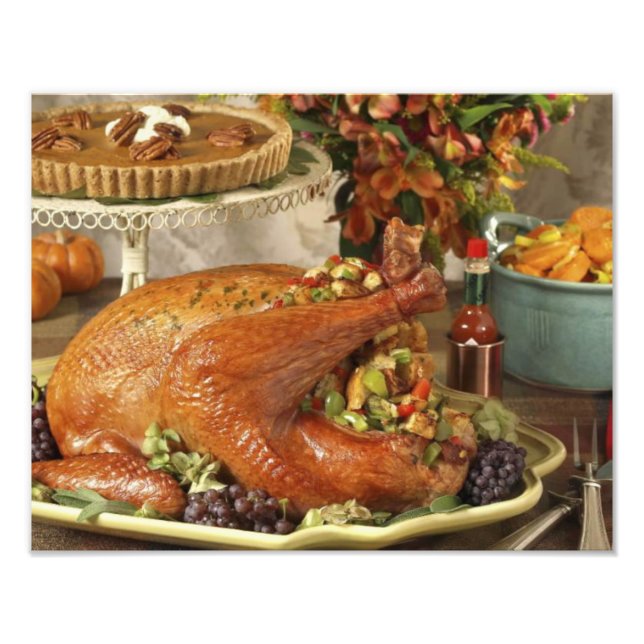 Foto Thanksgiving turkey dinner (Frente)