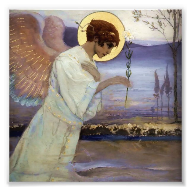 Foto “The Archangel Gabriel ” by Mikhail Nesterov (Frente)