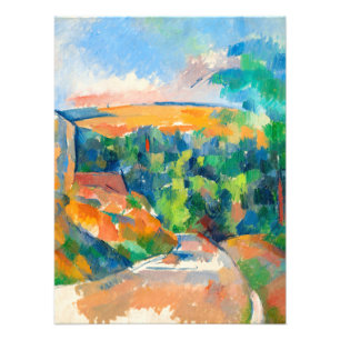 Foto The Bend in the Road by Paul Cezanne