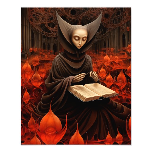 Foto The Book Healer - Arte Surrealista (Frente)