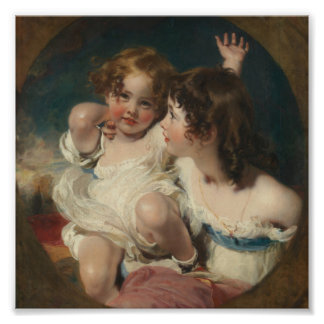 Foto The Calmady Children (Emily, 1818–?1906, and Laura