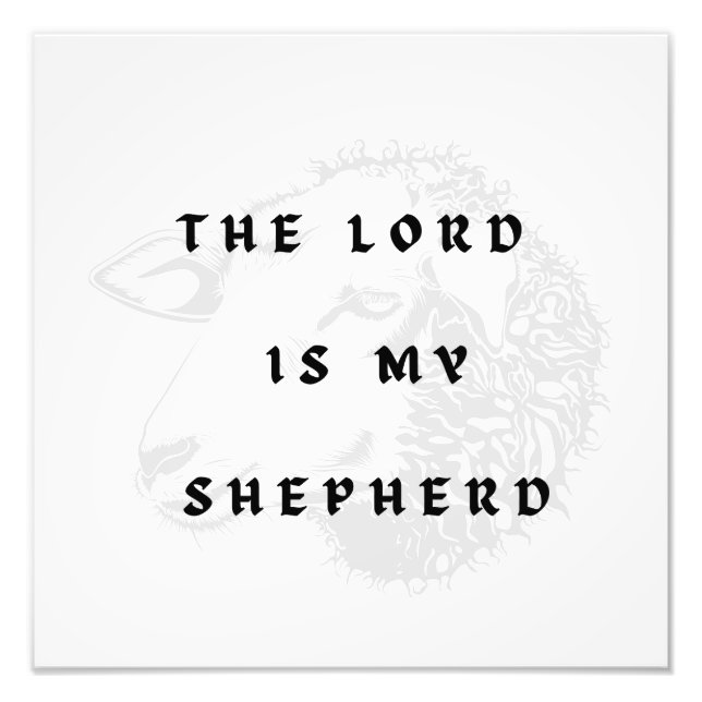 Foto The Lord Is My Shepherd (Frente)