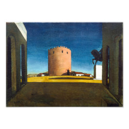 Foto The Red Tower | Giorgio de Chirico |