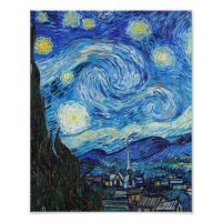 The Starry Night (1889), por Vincent Van Gogh