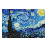 The Starry Night (1889), por Vincent Van Gogh
