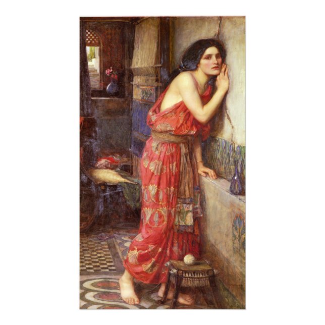 Foto Thisbe por John William Waterhouse (Frente)