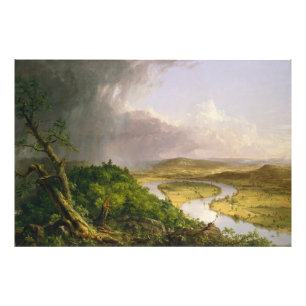 Foto Thomas Cole O Oxbow Rio Connecticut