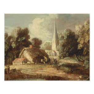 Foto Thomas Gainsborough - Paisagem com Algodão