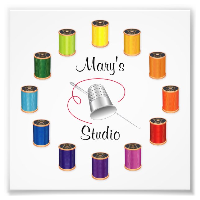 Foto Threads, Agulhas e fios de costura (Frente)