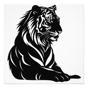 Foto Tiger Silhouette