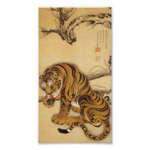 Foto Tigre de Ito Jakuchu