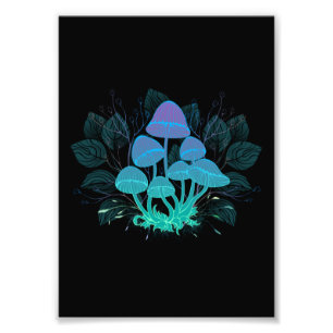 Foto Toadstools em arbustos