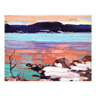 Foto Tom Thomson - Paisagem com neve