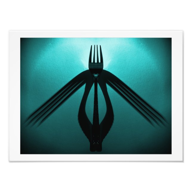 Foto Tomando voo (Abstrato de Cutlery) (Frente)